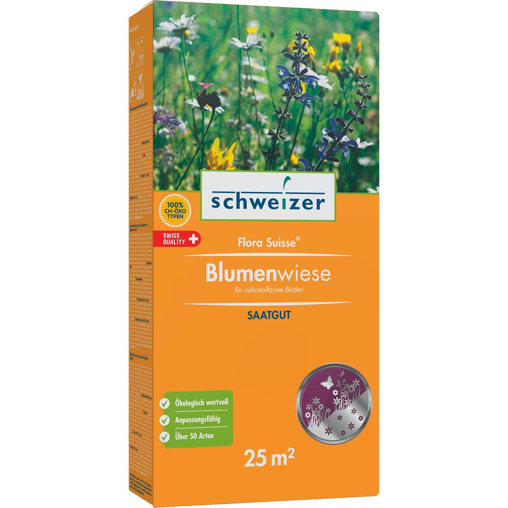 Flora Suisse Blumenwiese für nährstoffarme Böden 500 g
