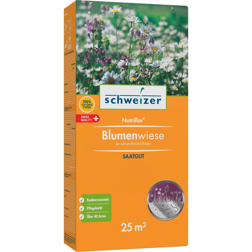 Nutriflor Blumenwiese für nährstoffreiche Böden 500 g