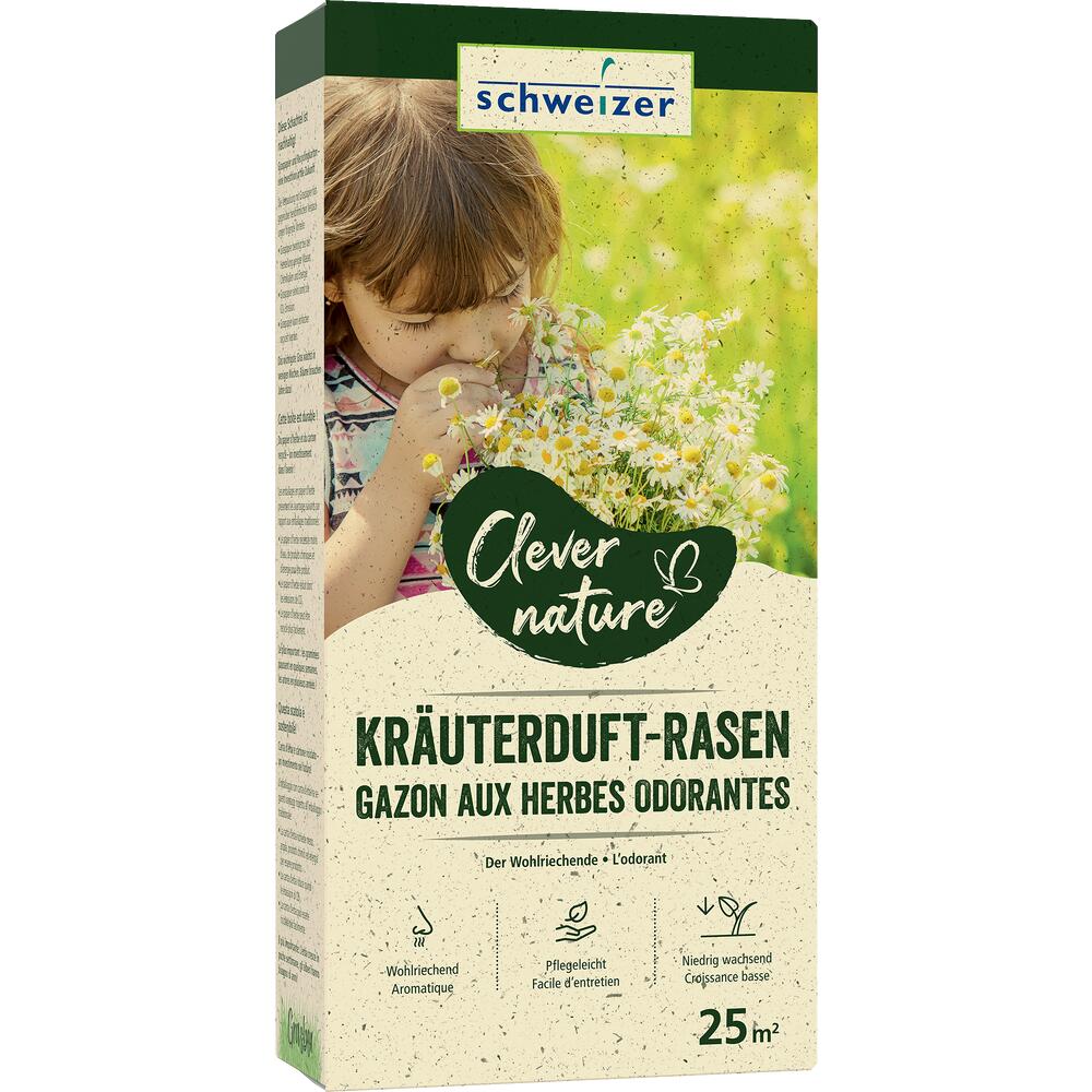 Clever Nature Gazon aux herbes odorantes Der Wohlriechende 625 g