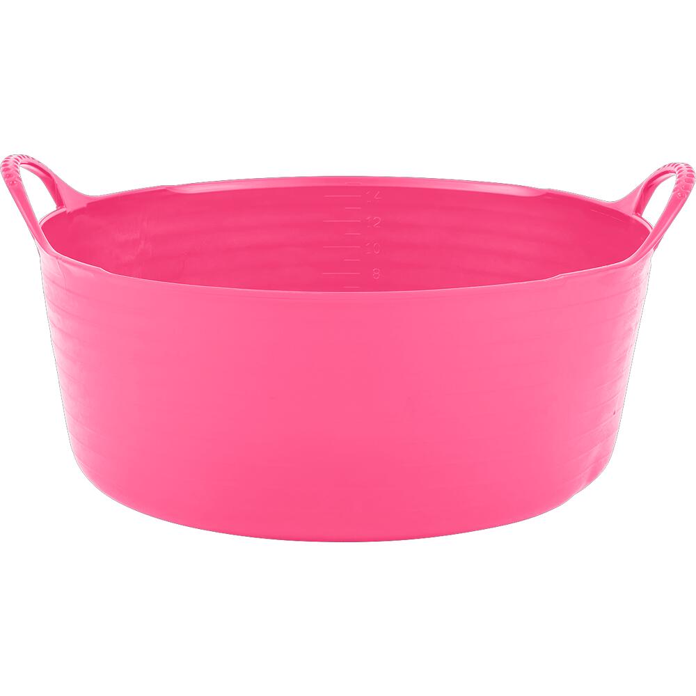 Gorilla Tub 15 Litres peu profond Red Gorilla Pink